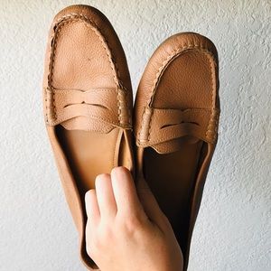Italian Leather Penny Loafers